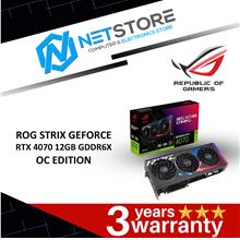 ASUS ROG STRIX GEFORCE RTX 4070 12GB GDDR6X OC EDITION-90YV0J00-M0NA00