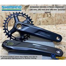 SHIMANO DEORE 2-PIECE CRANKSET  32T 170MM 1x11/10-speed FC-M5100-1