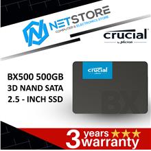 CRUCIAL BX500 500GB 3D NAND SATA 2.5 - INCH SSD - CT500BX500SSD1