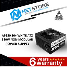 MONTECH AP550 80+ WHITE ATX 550W NON-MODULAR POWER SUPPLY