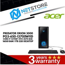 ACER PREDATOR ORION 3000 PO3-650-13700W11D DEKSTOP PC