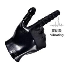 LoveTwo Toy Magic Five Finger Vibrating Glove Sex Play
