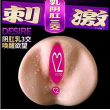 LoveTwo Toy Real Size 3 In 1 Male Suction (breast,front,back) Sex Play