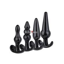 LoveTwo Toy 4 Pieces Premium Silicone Plug Started Kit Sex Play