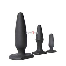 LoveTwo Toy 3 Pieces Premium Silicone Plug Started Kit Sex Play