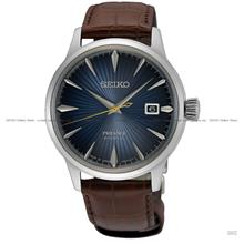 SEIKO SRPK15J1 Presage Cocktail Time Date Auto 40.5mm Leather Blue