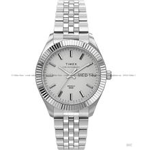 TIMEX TW2U78700 (W) Waterbury Legacy Boyfriend 36mm Bracelet Silver