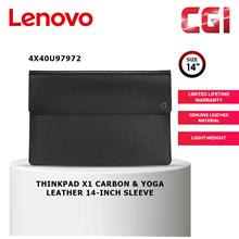 ThinkPad X1 Carbon/Yoga 14&quot; Leather Sleeve -4X40U97972