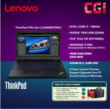 Lenovo 15.6&quot; ThinkPad P15v Gen 2 i7-11800H NvidiaT600