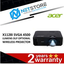ACER X1128I SVGA 4500 LUMENS DLP OPTIONAL WIRELESS PROJECTOR