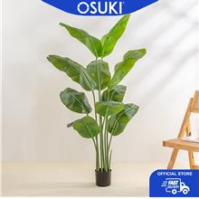 OSUKI Artificial Plant Banana Leaf Tree Office Home Decoration 160cm