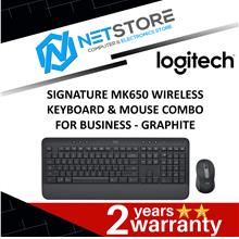 LOGITECH SIGNATURE MK650 WIRELESS KEYBOARD &amp; MOUSE COMBO FOR BUSINESS
