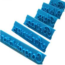 Buttercream Hand Writing Press Mold Wording Transfer Mold \u5976\u6cb9\u624b\u