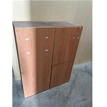 Cabinet with Door and 3 Level Shelves