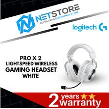 LOGITECH PRO X 2 LIGHTSPEED WIRELESS GAMING HEADSET -WHITE -981-001270