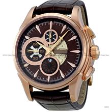 HAMILTON H32746591 Jazzmaster Open Secret Auto Chrono Brown Rose Gold