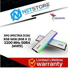 ADATA XPG SPECTRIX D35G RGB 8GB X 2 3200 MHz DDR4 RAM - WHITE