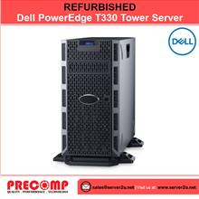 (Refurbished) Dell PowerEdge T330 Tower Server (E31220v5.32GB.4x3TB)