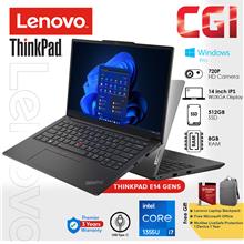 Lenovo 14&quot; ThinkPad E14 Gen 5 Laptop i7-1355U 8GB RAM 512GB SSD