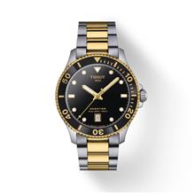 TISSOT T120.410.22.051.00 SEASTAR 1000 Quartz 40mm Bracelet Two-Tone