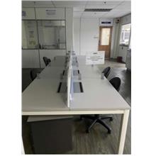 Workstation c/w Metal Leg