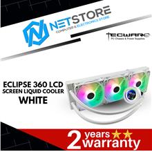 TECWARE ECLIPSE 360 LCD SCREEN LIQUID COOLER - WHITE -TWCO-EC360-LCWH