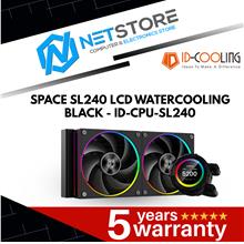 ID-COOLING SPACE SL240 LCD WATERCOOLING - BLACK - ID-CPU-SL240