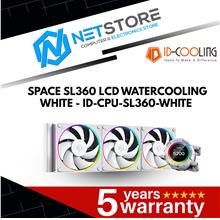 ID-COOLING SPACE SL360 LCD WATERCOOLING - WHITE - ID-CPU-SL360-WHITE
