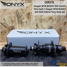 ONYX Vesper MTB BOOST ISO 110/15 &amp; XDR 148/12 Thru-bolt (SET)
