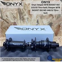 ONYX VESPER MTB BOOST ISO 110/15 &amp; 148/12 THRU-BOLT MS (SET)