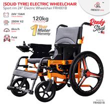 (Solid Tyre) Electric Wheelchair Sportrim 24&quot; FRH001B