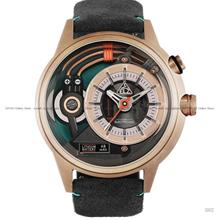 THE ELECTRICIANZ Watch ZZ-A3C/04-CLG THE CAZINO 45mm Leather Grey