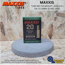 MAXXIS TUBE WELTER WEIGHT 20X1 1/4-1 3/8, SCHRADER VALVE 35MM 32-440,