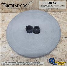 ONYX Endcap, 3.5mm Right, 12mm Thru ( BMX ) 1 PCS