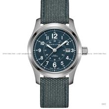 HAMILTON H70605943 KHAKI FIELD Date 24-hr Automatic 42mm Canvas Blue