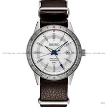 SEIKO SSK015J1 PRESAGE Style 60's GMT Date Automatic 40.8mm Leather LE