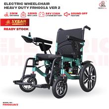 Fresco 18in Seat Electric Wheelchair Heavy Duty FRH001A Ver 2