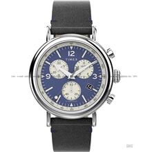 TIMEX TW2V71100 Standard Chronograph 41mm Eco-Friendly Leather Blue