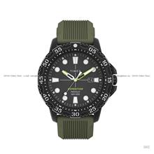 TIMEX TW4B25400 EXPEDITION GALLATIN Date 44mm Silicone Black Green