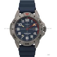 TIMEX TW2V40800 Expedition North Ridge Date 41mm Silicone Strap Blue
