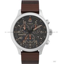 TIMEX TW4B26800 Expedition Field Chronograph 43mm Fabric Strap Brown