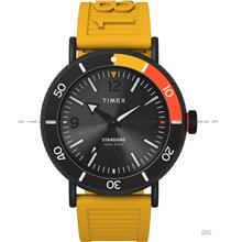 TIMEX TW2V71600 Standard Diver 43mm Eco-Friendly Resin Black Yellow