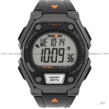TIMEX TW5M49400 IRONMAN Sports Digital Heart Rate 43mm Resin Black