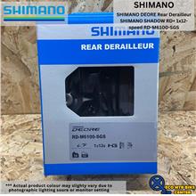 SHIMANO DEORE Rear Derailleur SHIMANO RD+ 1x12-speed RD-M6100-SGS