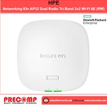 HPE Networking IOn AP32 Dual Radio Tri Band 2x2 Wi‑Fi 6E (RW) (S1T23A)