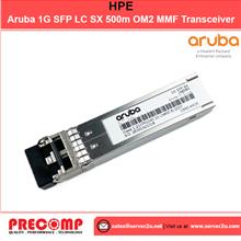 HPE Aruba 1G SFP LC SX 500m OM2 MMF Transceiver (J4858D)