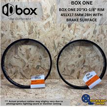 BOX COMPONENTS BOX ONE 20&quot; RIM 451X17.5MM 28H WITH BRAKE SURFACE