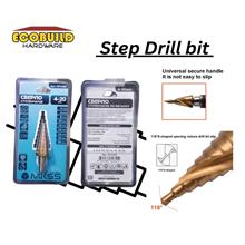 Step Drill / Cone Cutting Tool Core Drill Bit [4 - 20MM]