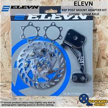 ELEVN RSP POST MOUNT ADAPTER KIT 120MM - 10MM AXLE (BMX)
