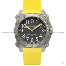 HAMILTON H78535380 KHAKI NAVY BELOWZERO AUTO TITANIUM 46mm Yellow